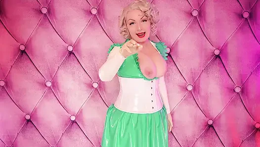 Pemeriksaan medis panas untukmu... dengan JOI - fetish karet lateks mencubit tante girang (arya grander)