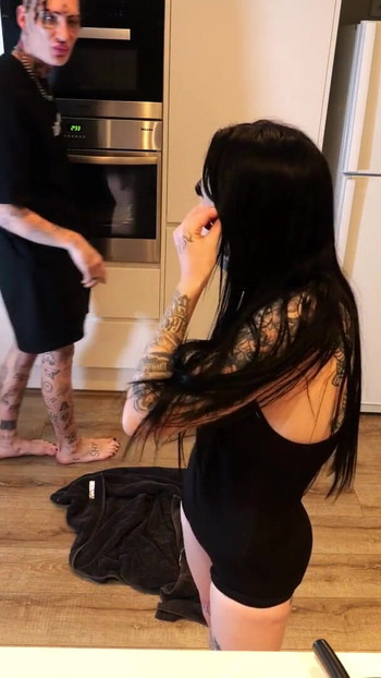 Powerful moment from "Sexy Deaf housewife gets cheated on by big cock and best friend (cum in mouth)"