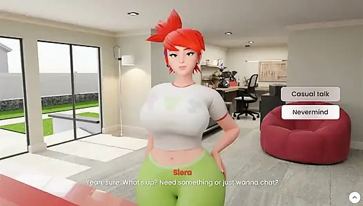 My stepsister gives me the ass for my birthday and I leave it stuffed with cum