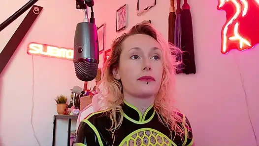 Kadın egemenliği ritüeli itaatkar itaat ve kontrol