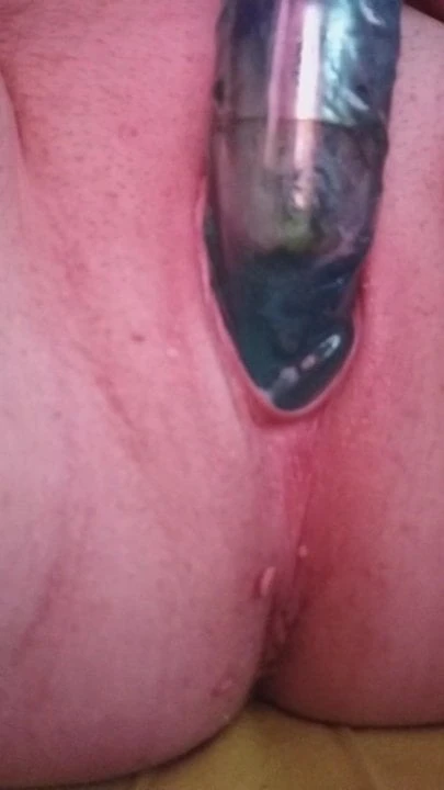 Geil mit meinem dildo