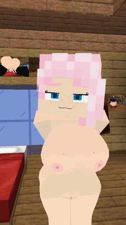 Unforgettable moment from "Minecraft Jenny Mod Fapcraft Jenny and Zoey are here to fuck and have a threesome"