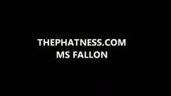 Thephatness.com fallon 激烈骑乘并被后入