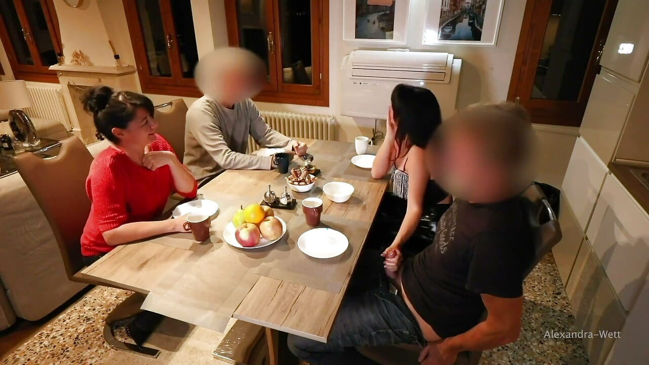 Omg! I Pulled Out His Cock in Restaurant in Public!