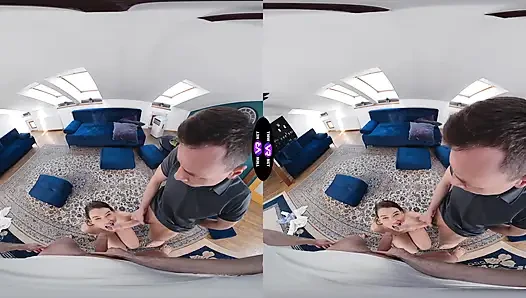 Elena Vedem Fucks Her Idol While Cuckold Boyfriend Watches - TeenMegaWorld