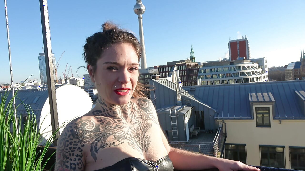 Spontaneous Blowjob Over the Rooftops of Berlin