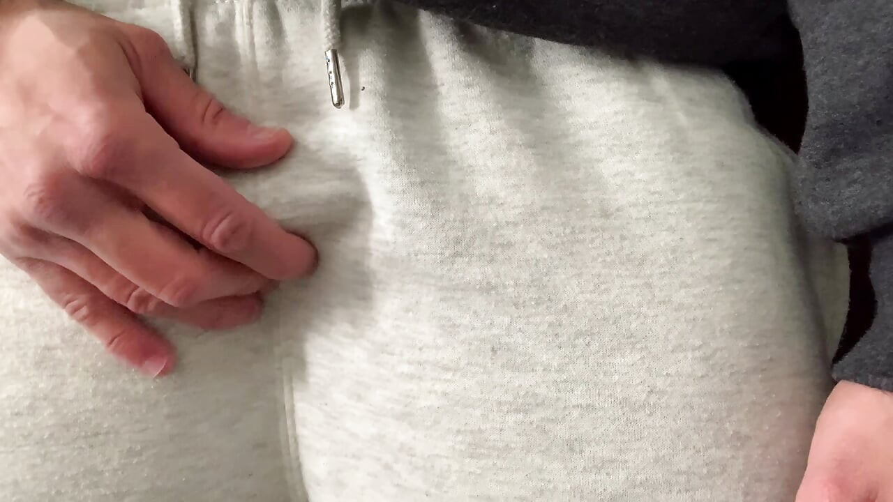 Trans man jerking off while watching the Argentina vs. England World Cup match.