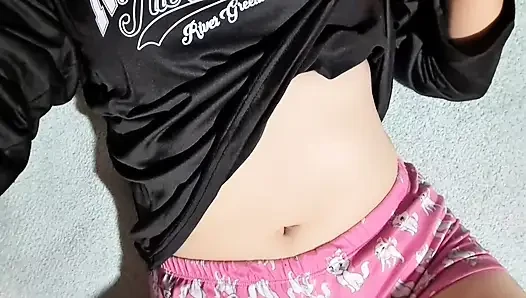 WTF? Very tender, but she is no longer innocent! My stepdaughter sticks to me with her Mini Short and gets me to fuck her