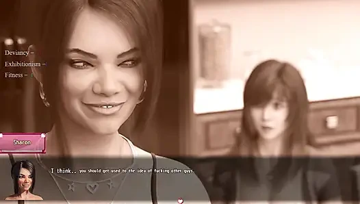 Lisa: büyük memeli seksi Asyalı kız ep.20