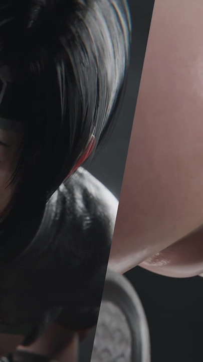 Yuffie Kisaragi pula mare muie neglijentă - animație profundă și haotică 3D
