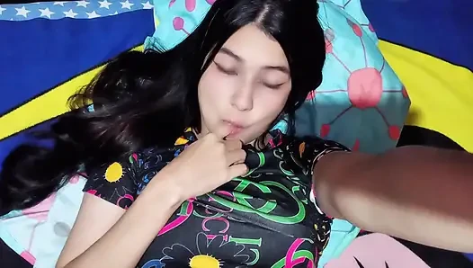 Video Call with My Sister-in-law I Show Her My Vagina
