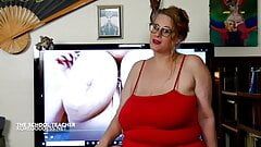 Sexo anal com professor com peitos enormes