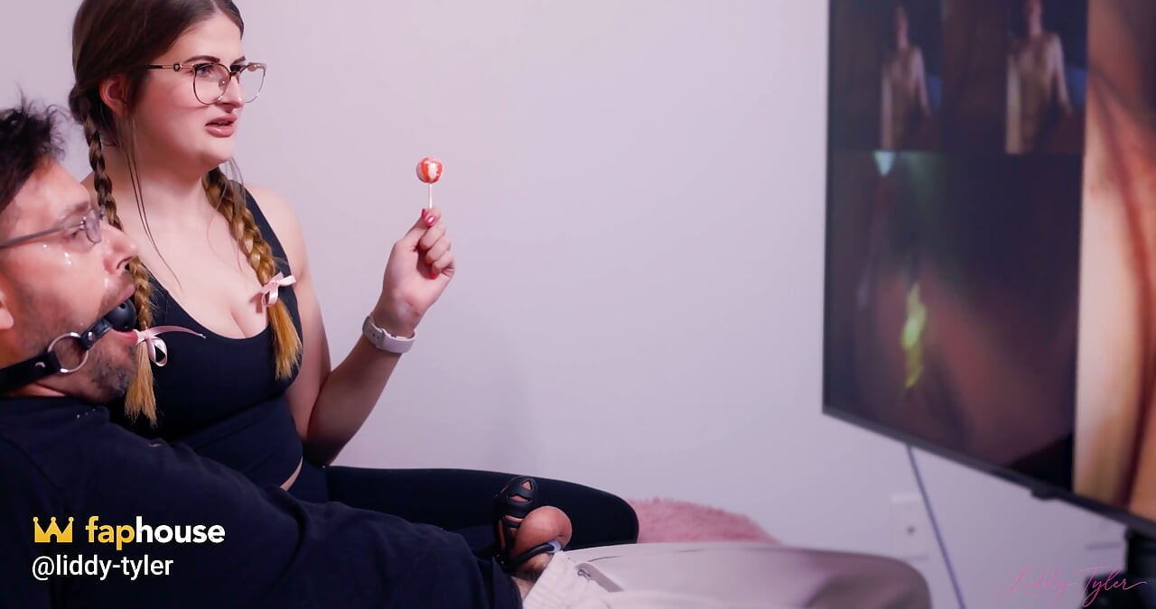 I Spit on My Chastity Cuck While He Watches Me Cheat