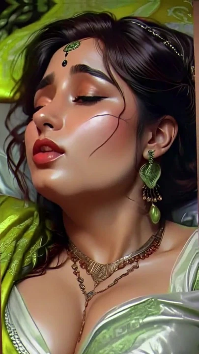 Captivating moment from "HOT BHABI SIGNALS, SHE WANT YOU"
