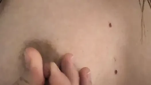 Horny Solo Female Masturbation Fit Teenager Sucking on Natural Tits Fingerting Asshole and Pussy Dirty Talk Shy