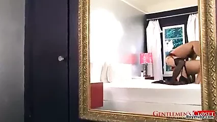 Lingerie crossdressed males