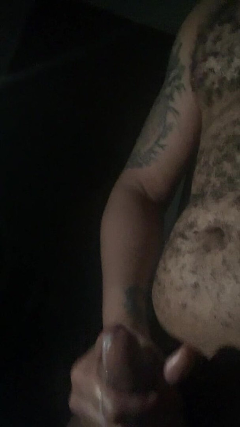 BBC Stroking Playing and cumming hard
