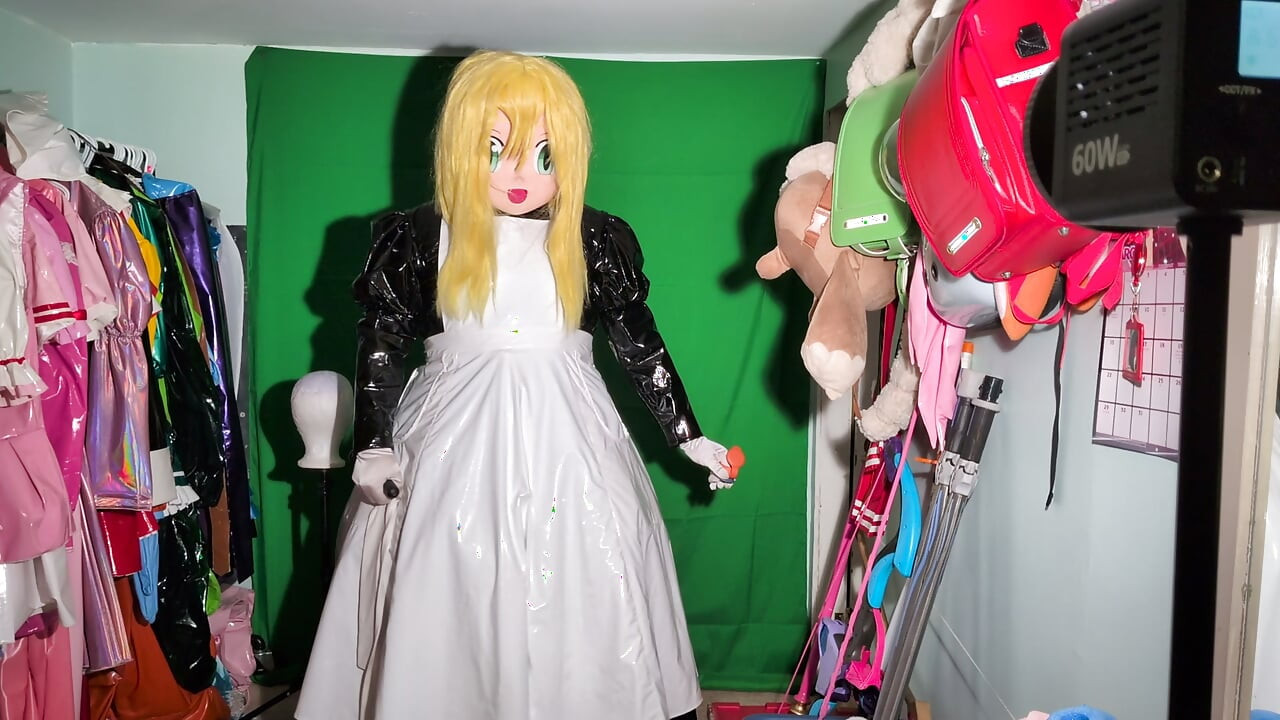 Kigurumi Maid Assorted Breathplay Games With Bags