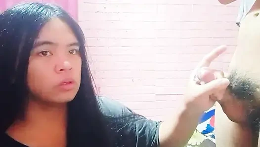 Schönes asiatisches filipina-schätzchen genießt nacht-sex - Ayesha sy