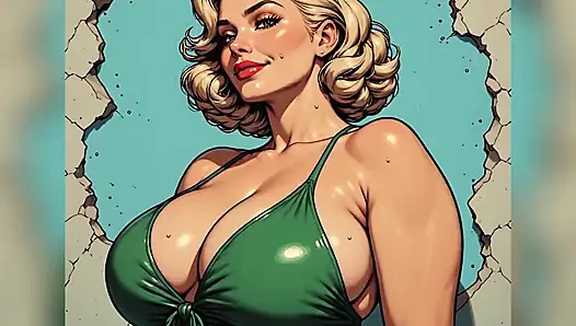 Swimsuit Cleavage Non-nude Art