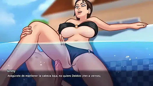 Saudara tiri mesum ingin berbuat nakal dengan penyewa - kisah musim panas