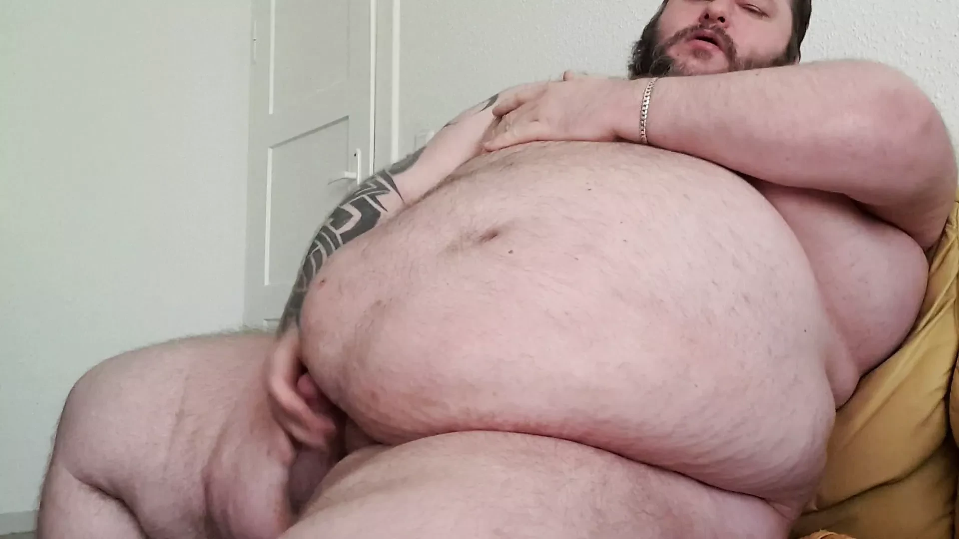 Büyük şişman süper tombul sos mastürbasyon - eller serbest cumshot ile