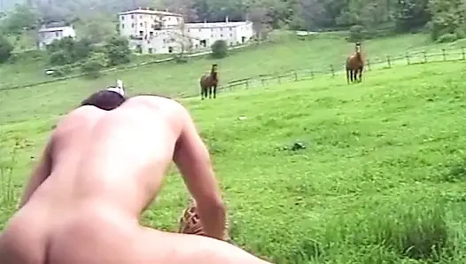 Mature Blonde MILF Stretched Wide in Outdoor Hardcore Pounding