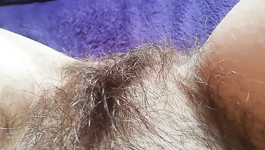 Aşırı yakın çekim büyük klitoris orgazmı yoğun klitoris stimülasyonu