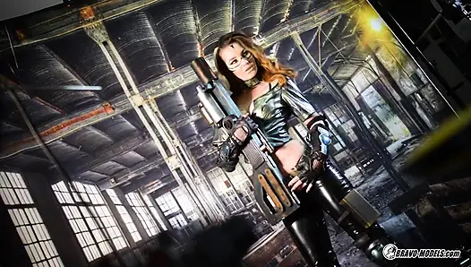 Elena Vega - Cosplay VR Video Backstage