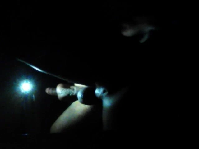 dark enough to see how hot it was