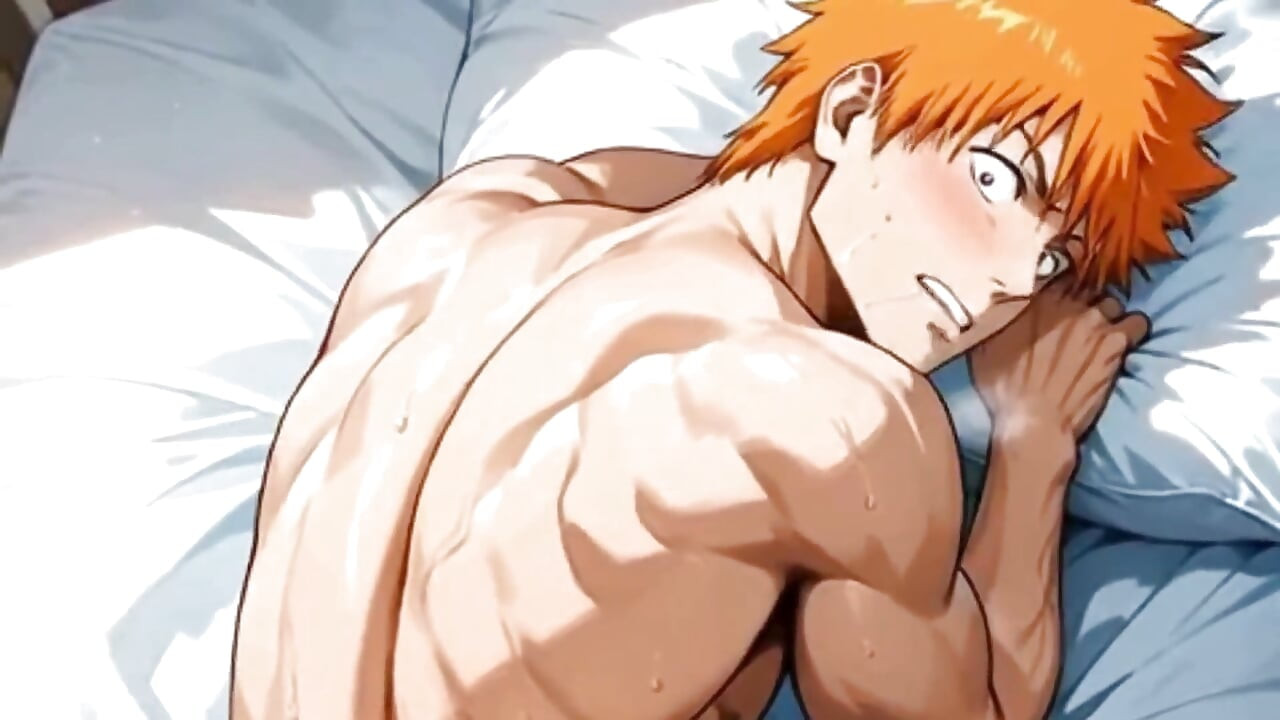 POV. Den Runden Arsch Eines Heißen Rothaarigen Schwulen Typen Ficken. Anime Hentai-animation
