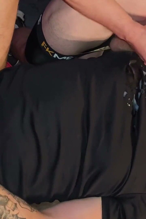 Double Domination - Spit Roasted and Cum Overed