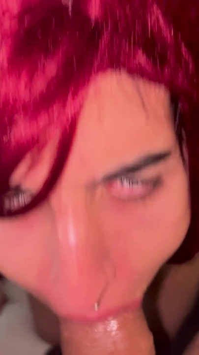 Femboy obediently gives a blowjob and then gets fucked | Clip 1