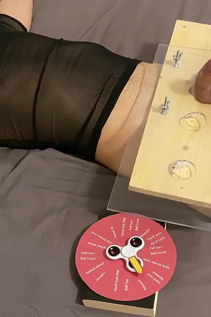 Wheel of Fortune #1 - CBT - Orgasm and Post Orgasm Stimulation
