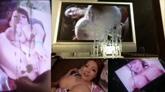 Hitomi Tanaka 22 мужчина, трибьют спермы на fapwall