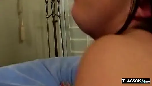 Busty MILF Dripping Cum After Intense Throbbing Cock Pounding