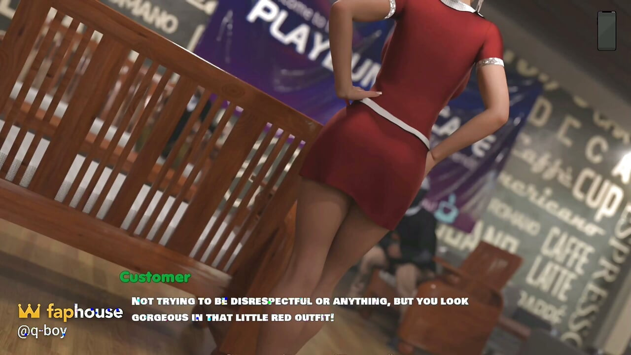 A Maid's Sexy Pose for a Banner Ad.- MILF Obsession - E51