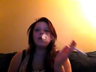Alice Smoking  feet