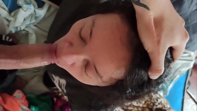 Cute Milf Sucking Penis until all the Milk comes out