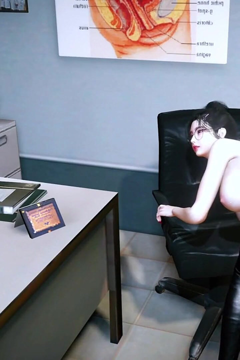 Skjønnhet Lustful Lady - 3D-animasjon