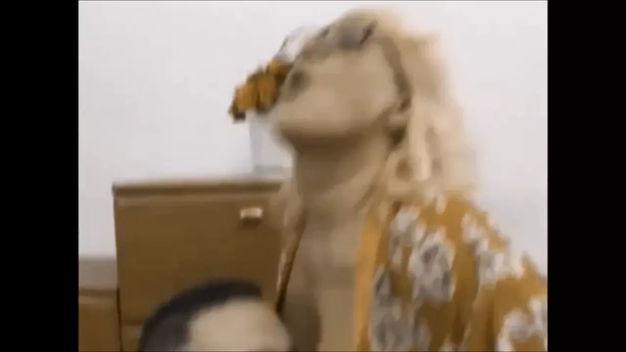 Russian Granny Get Cum on her Glasses (Recolored)