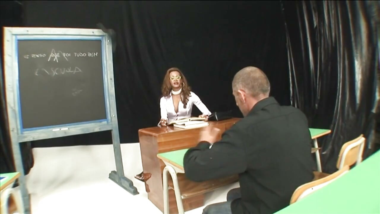 Transgender teacher eager to assfuck