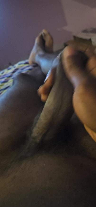 Hard black cock