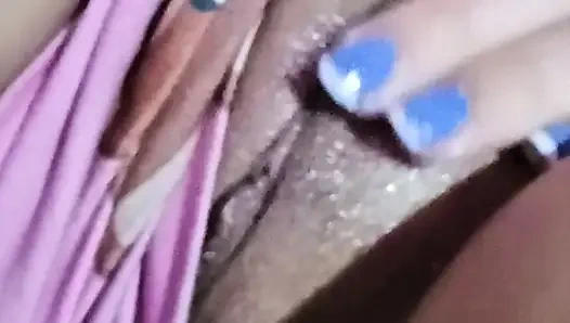 Indian girl shows her vagina and her ass open