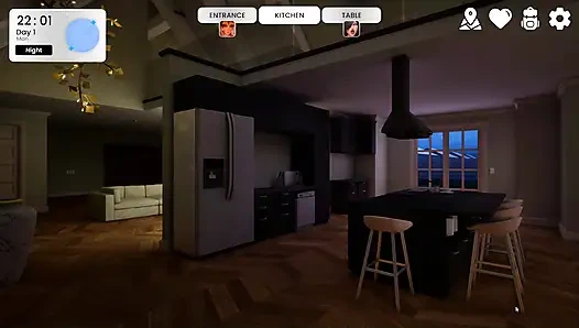 Orta yaşlı seksi kadın Daisy 4k malikanede tüm sahne