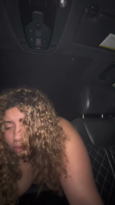 Latina riding cock in the backseat | Clip 1