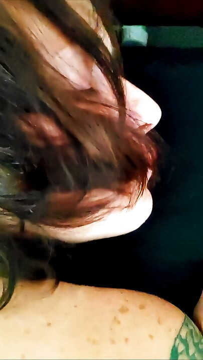 Close-up pussy play and anal POV