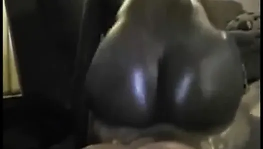 The Best & Hottest Shiny Ebony Bubble Ass gets fucked