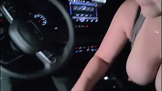 Sucking Driver’s Cock After Picking Me up POV