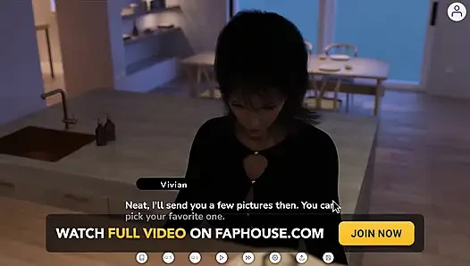 A Volatile Marriage 5 Victor Cums on His Bitch’s Face While Talking to Felicia. Adam Touch Felicia's Ass During Photoshoot